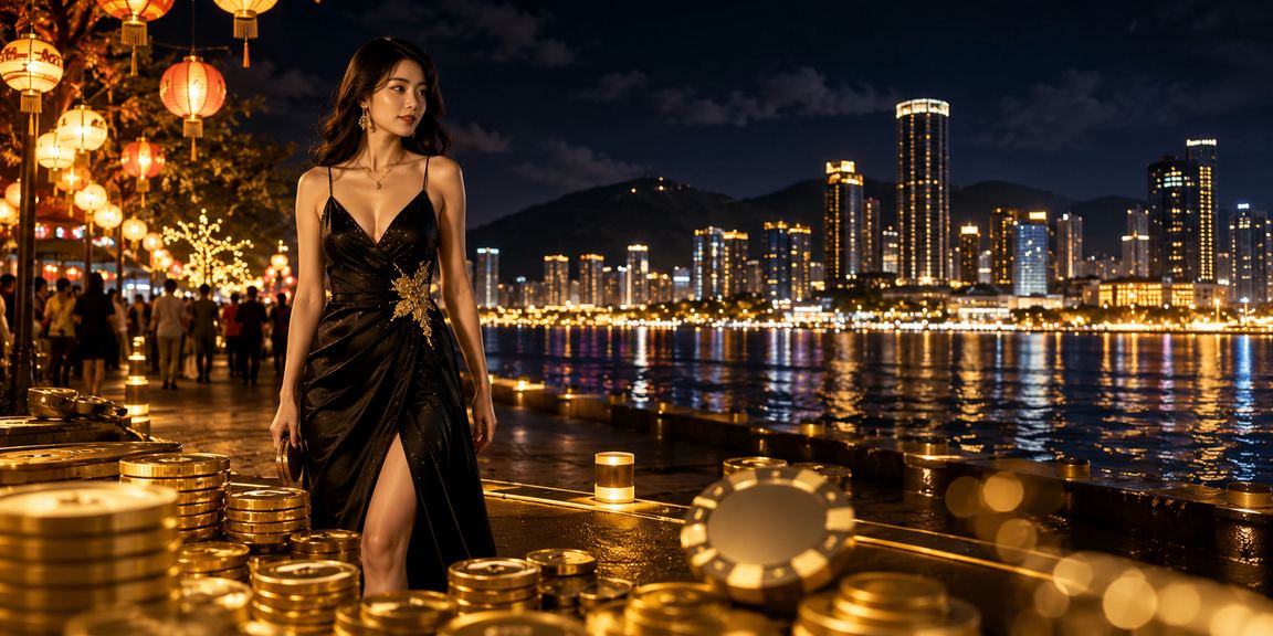 Nhóm bạn trẻ Quy Nhơn chơi game bài tại chợ đêm
